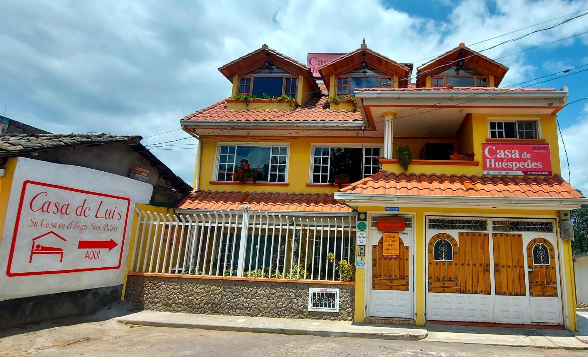 Casa De Luis Bed and Breakfast Otavalo Eksteriør billede